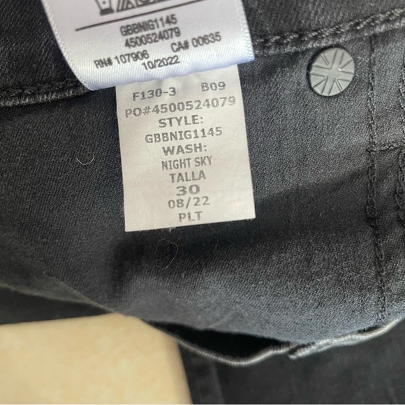 Hudson Night Sky Wash Black Barbara High Rise Bootcut Jeans 37466 - Picture 10 of 13